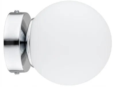 Produktbild von Wandleuchte E27 15 cm hoch rund Kugelschirm Modern