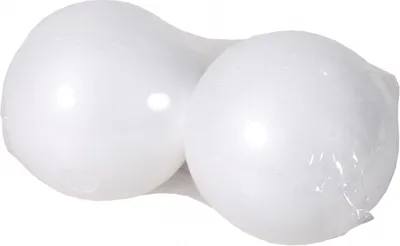 Image de Boule de polystyrène pour arrangement d8cm 2pcs