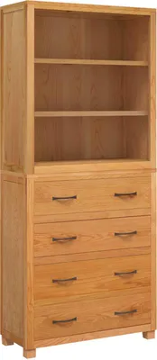 Obrázek produktu pro Sada úložných skříněk s policí vidaXL, 2 ks, přírodní, 80 x 35 x 185 cm