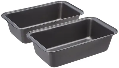 Produktbild von A. Basics Rechteckig Brotbackform, 2er-Pack, antihaftbeschichtet, Kohlenstoffstahl, G