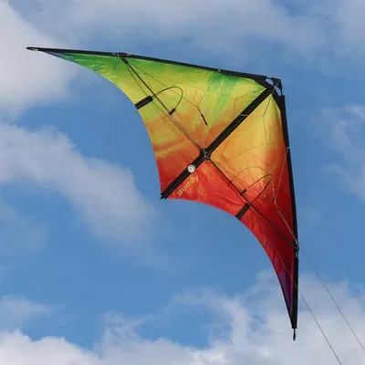 Produktbild von Lenkdrachen Spiderkites Buddy 2025 Rainbow 020080 Regenbogen 123 x 55 cm