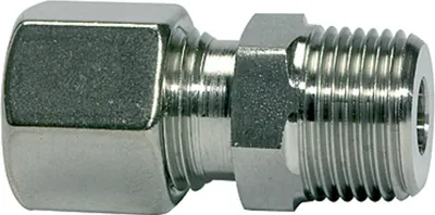 Produktbild von Riegler Gerade Einschraubverschraubung, R1/4, Rohr-Ø 8, ES 1.4571, 315bar