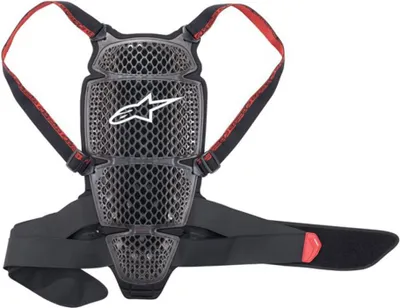 Immagine prodotto di protezione dorsale Nucleon KR-CELL, ALPINESTARS (nero/grigio/rosso, taglia M)