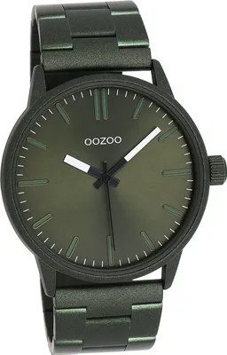 Obrázok produktu pre Oozoo pánske analógové quartzové hodinky s náramkom zelené Hodinky D2UOC11402