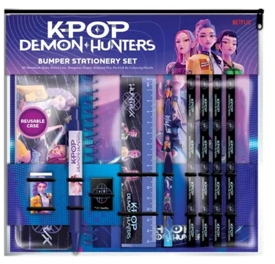 Produktbild von K-Pop Demon Hunters A5 Stationery Bumper Wallet