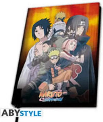 Image de Carnet de notes ABYstyle Naruto Konoha groupe A5