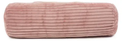 Produktbild von GÖZZE Cord Kissenrolle weiche gefüllte Mikrofaser-Kissenrolle in Cordoptik mit samtweicher Rückseite Altrosa 70 x 22 cm