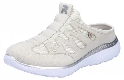 Obrázok produktu pre Rieker Clogs - Beige Textile : Normal : 38 Veľkosť: 38 Šírka: Normálna