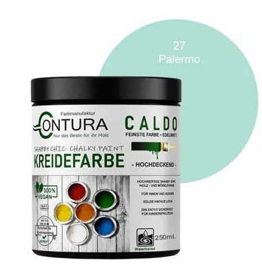 Produktbild von Contura BeGreen 250ml. Kreidefarbe Shabby Chic Möbellack - 27 Palermo