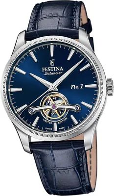 Immagine prodotto di Festina Orologio da polso svizzero da uomo in pelle blu D2UF1902/6