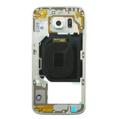 Produktbild von Original Mittelrahmen für Samsung Galaxy S6 G920F Weiß GH96-08583B