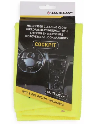 Zdjęcie produktu dla Ściereczka z mikrofibry DUNLOP do kokpitu samochodowego