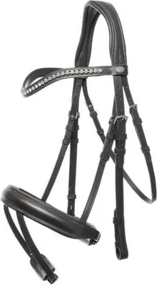 Produktbild von Kavalkade Trense Diana KavalSH4 Englisch kombiniert Zaumzeug Schwarz Warmblut