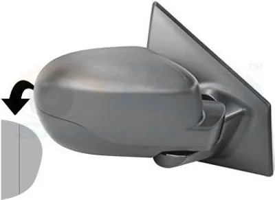 Produktbild von VAN WEZEL 4333804 Außenspiegel Seitenspiegel Rechts für RENAULT Clio III Schrägheck (BR0/1, CR0/1) Konvex