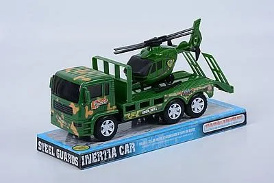 Zdjęcie produktu dla ciężarówka laweta wojskowa+helikopter