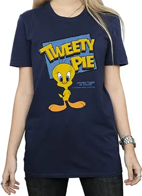 Obrázek produktu pro Looney Tunes - dámské tričko BI895 (M) (Námořnická modrá)