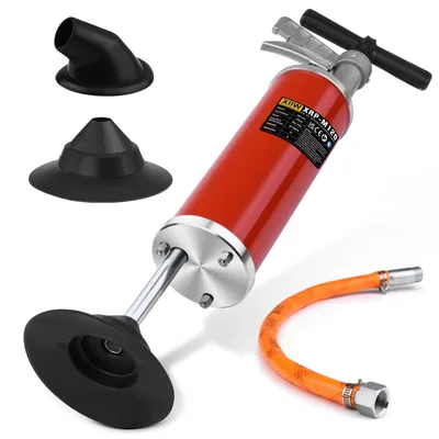 Produktbild von Wasserpumpenzange Rohrreinigungspumpe Abflussreiniger 10Bar Hochdruck Schnellen Rohrreinigung Pumpe Druckluft Rohrreiniger in Bad Küche Toilette Spüle