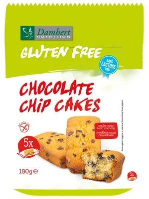 Produktbild von Damhert Chocolate Chip Cakes 190g