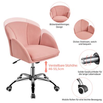 Rosa Bürostühle günstig online kaufen