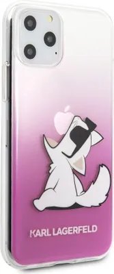 Image de Karl Lagerfeld Klhcn58Cfnrcpi Iphone 11Pro Hardcase Pink/Pink Choupette Fun