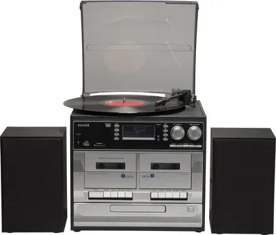 Obrázok produktu pre Gramofón Denver MRD-166, FM rádio, CD prehrávač, MP3 prehrávač, magnetofón