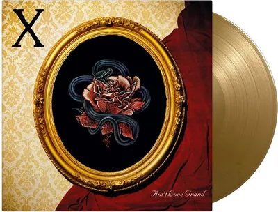 Obrázek produktu pro X: Ain't Love Grand (180g) (Limited Numbered Edition) (Gold Vinyl) - - (Vinyl / Rock (Vinyl))
