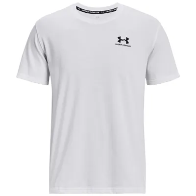 Produktbild von UNDER ARMOUR Heavyweight Logo T-Shirt Herren 100 - white/black XS