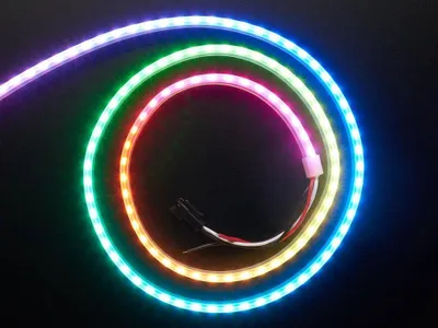 Produktbild von Adafruit NeoPixel LED Side Light Streifen - 120 LED, 1m