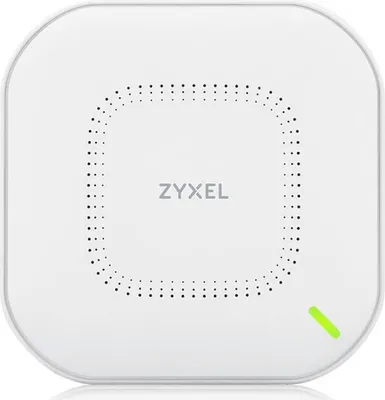 Produktbild von Zyxel NWA210AX, 2,4 GHz, 5 GHz, 2975 Mbit/s, 802.1x RADIUS, EAP, SNMP, WEP, WPA, WPA2-Enterprise, WPA2-PSK, WPA3, 10,100,1000,2500 Mbit/s