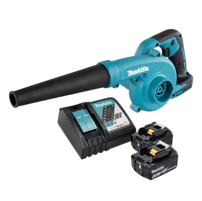 Produktbild von Makita DUB 185 RM Akku Laubbläser Gebläse 18 V + 2x Akku 4,0 Ah + Ladegerät