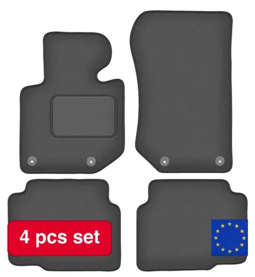 Produktbild von Bodenmatten, langlebiges Design, maßgeschneiderte Passform, grau