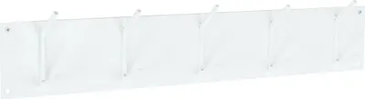 Produktbild von LOFT42 Factory Wandgaderobe 5 Haken - Metall - Weiß
