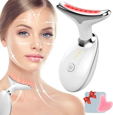 Image de Appareil de massage facial Famanu pour raffermir la peau et réduire les rides - 4 en 1