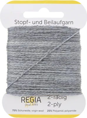 Produktbild von Schachenmayr REGIA 2-fädig Uni, 5g Hellgrau Meliert Handstrickgarne