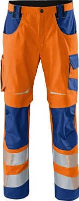 Produktbild von Kübler Reflectiq Hose PSA 2 warnorange/kbl.blau Gr. 30