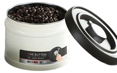Image de Boîte de rangement pour café sous vide, hermétique