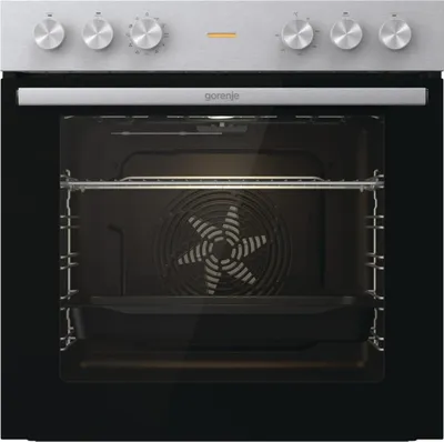 Produktbild von GORENJE BC 6715E02XK Ed EB-Herd A Umluft aufgesetzte Knebel 77L