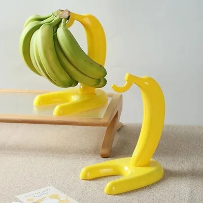 Produktbild von Bananenhalterständer, Bananenregalhalter, Bananenhalter für die | Arbeitsplatte, Kreativer Bananenständer, lebensmittelechter Bananenaufbewahrungsbügel, nützlich zur Reduzierung von Verderb