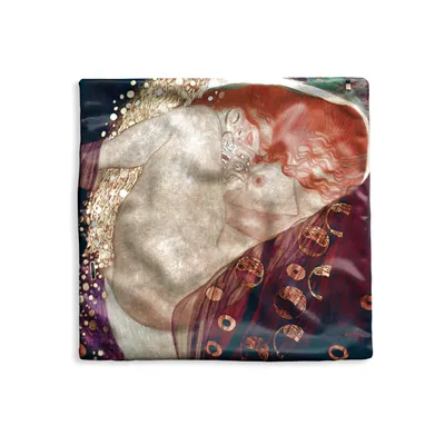 Obrázek produktu pro MuchoWow® Povlak na polštář - 45x45 - Danaë - Gustav Klimt - Dekorační povlak na polštář