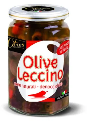 Produktbild von Schwarze Oliven in Salzlake Nere Leccino 285g - Citres