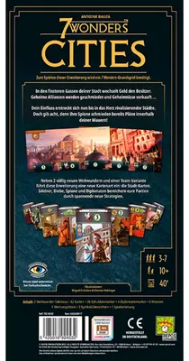 Obrázok produktu pre Repos Production 7 Wonders – Cities, Stolová hra, Rodina, 10 rok / roky, Rodinná hra