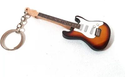Produktbild von Schlüsselanhänger - J. Hendrix Gitarre; Mahagoni - EGK-0320
