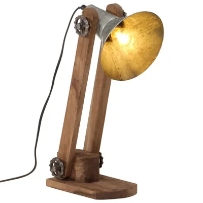 Immagine prodotto di Maison Exclusive - Lampada da scrivania, 25 W, finitura argento vintage, dimensioni 23x13x52 cm, attacco E27