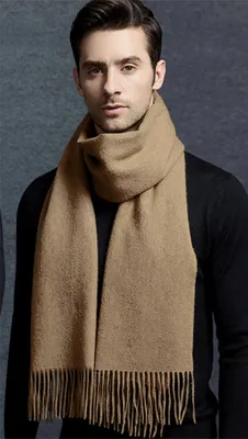 Produktbild von Kaschmirschal Damenschal Herrenschal Schal Kaschmir Cashmere Wollschal Winterschal Camel Beige Braun