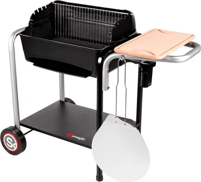 Image de Barbecue au charbon de bois ROMA avec cuisson pizza