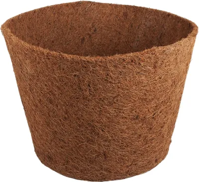Produktbild von Dehner Winterschutz-Topf, Ø 35 cm, Höhe 25 cm, Kokos, braun