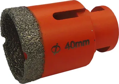 Produktbild von Ø40mm Diamantbohrkrone M14 Winkelschleifer Flex Fliesenbohrer Kernbohrkrone Trockenbohrkrone Fliesenbohrkrone BOHRFUX
