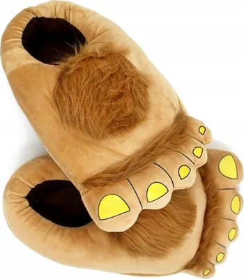 Produktbild von Zolta Plüsch Hausschuhe für Damen und Kinder - Pantoffeln Damen mit Tiere - Flauschige kuschel Slippers - Puschen für Winter - ONE SIZE Größe 36-41 - Big Foot