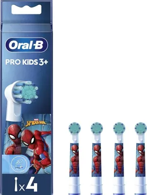 Zdjęcie produktu dla Oral-B Końcówki Spider-Man dla dzieci 4 szt.