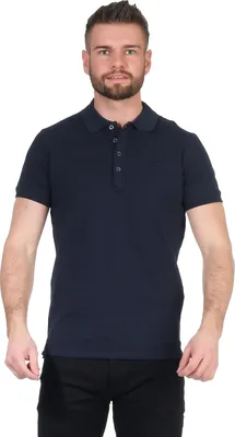Produktbild von Diesel Herren Poloshirt Polohemd Polo Shirt Pique kurzarm Hemd Model: T-Heal, Farbe: Navy, Größe: M
